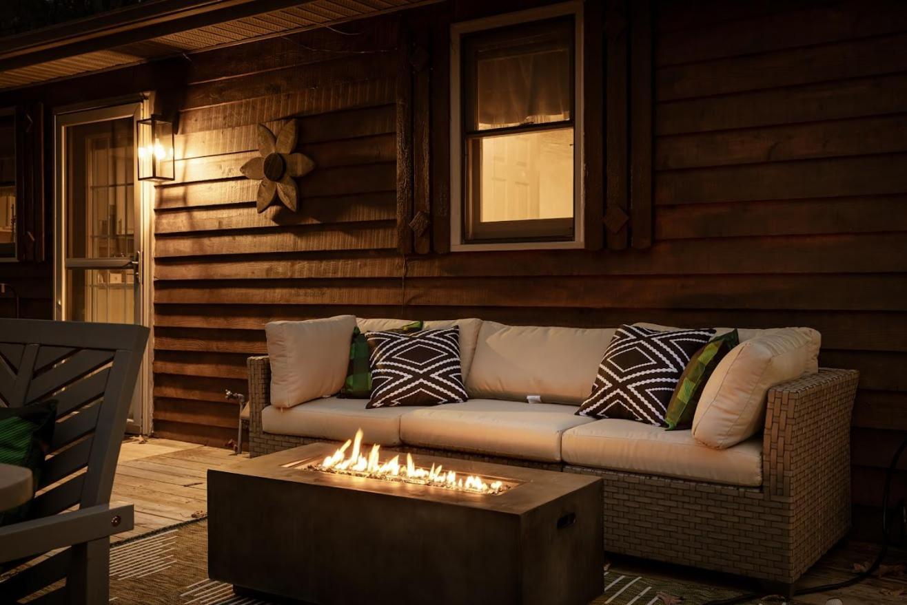 Shenandoah Dog Friendly Cabin With River Access, Hot Tub, Fire Pit, Bbq, Outdoor Dining Шенъндоа Екстериор снимка