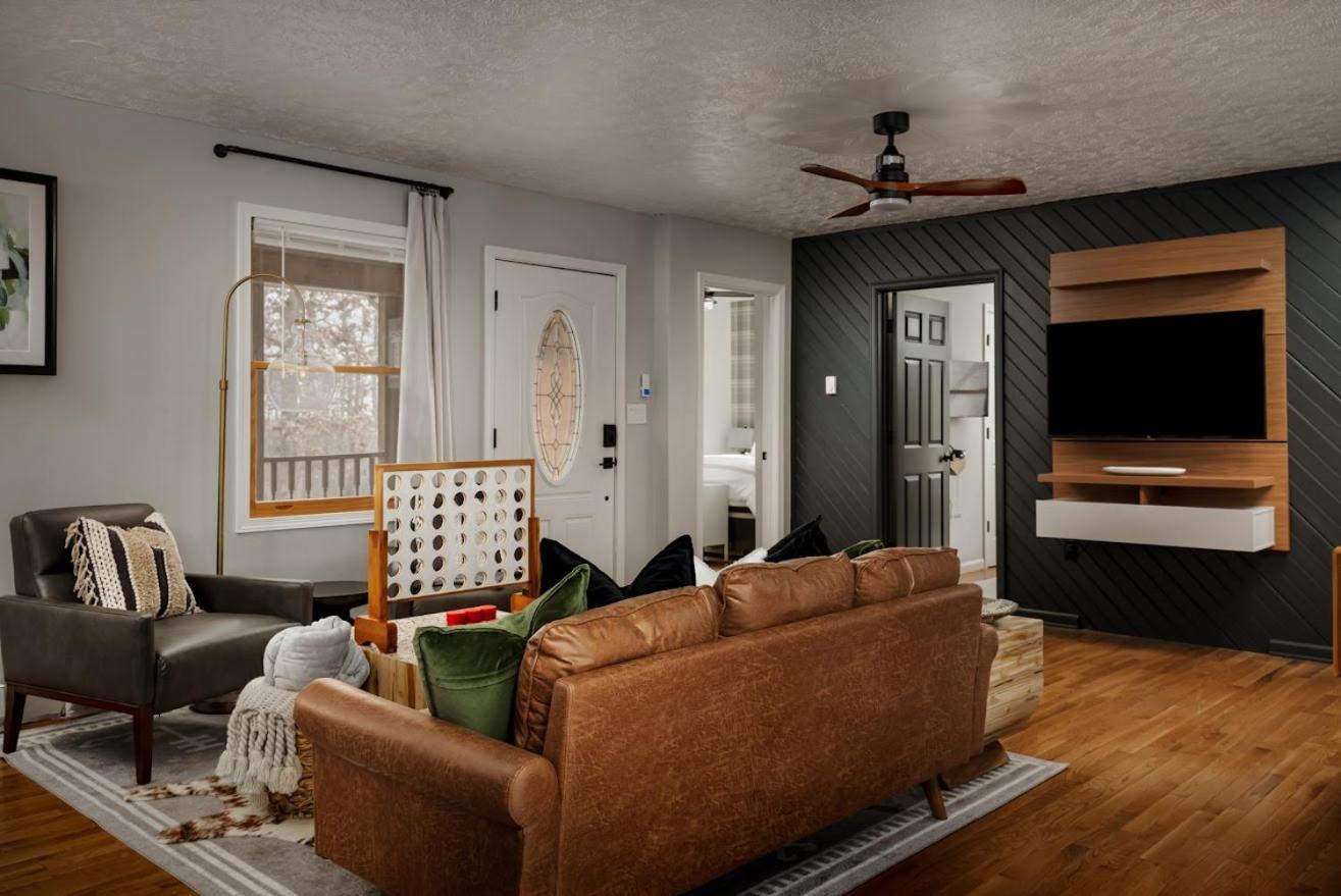 Shenandoah Dog Friendly Cabin With River Access, Hot Tub, Fire Pit, Bbq, Outdoor Dining Шенъндоа Екстериор снимка